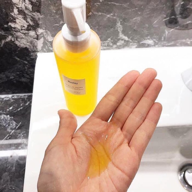 Dầu tẩy trang HUXLEY oil 200ml chiết suất từ cây xương rồng sahara