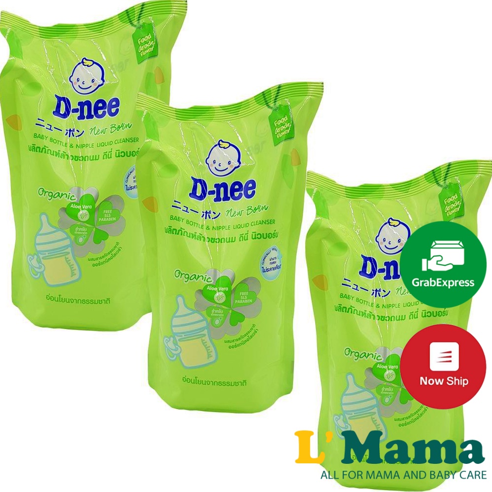 Nước Rửa Bình Sữa Và Rau Củ Hữu Cơ Dnee Organic Thái Lan 620ml