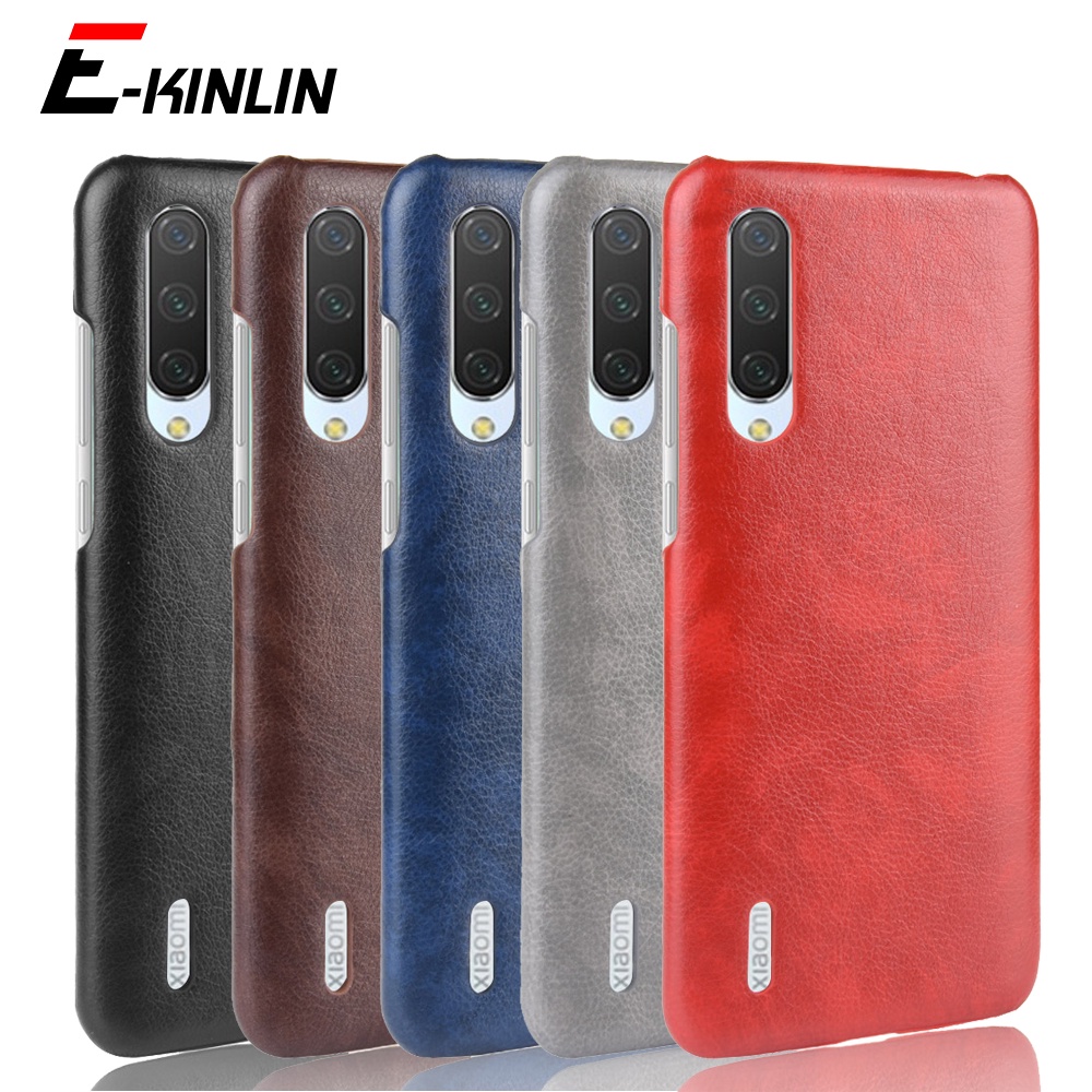 Ốp Điện Thoại PC Cứng + Da PU Phong Cách Cổ Điển Sang Trọng Cho XiaoMi Mi A3 A2 Lite Max Mix 3 2s