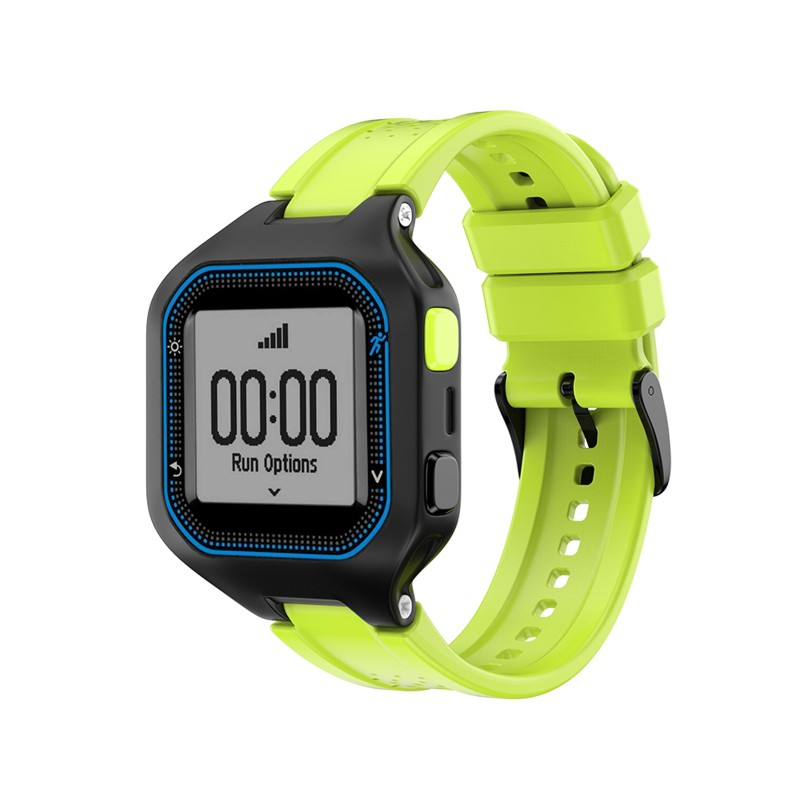 Dây Đeo Thay Thế Chất Liệu Silicon Màu Trơn Cho Đồng Hồ Thông Minh Garmin Stratorunner 25