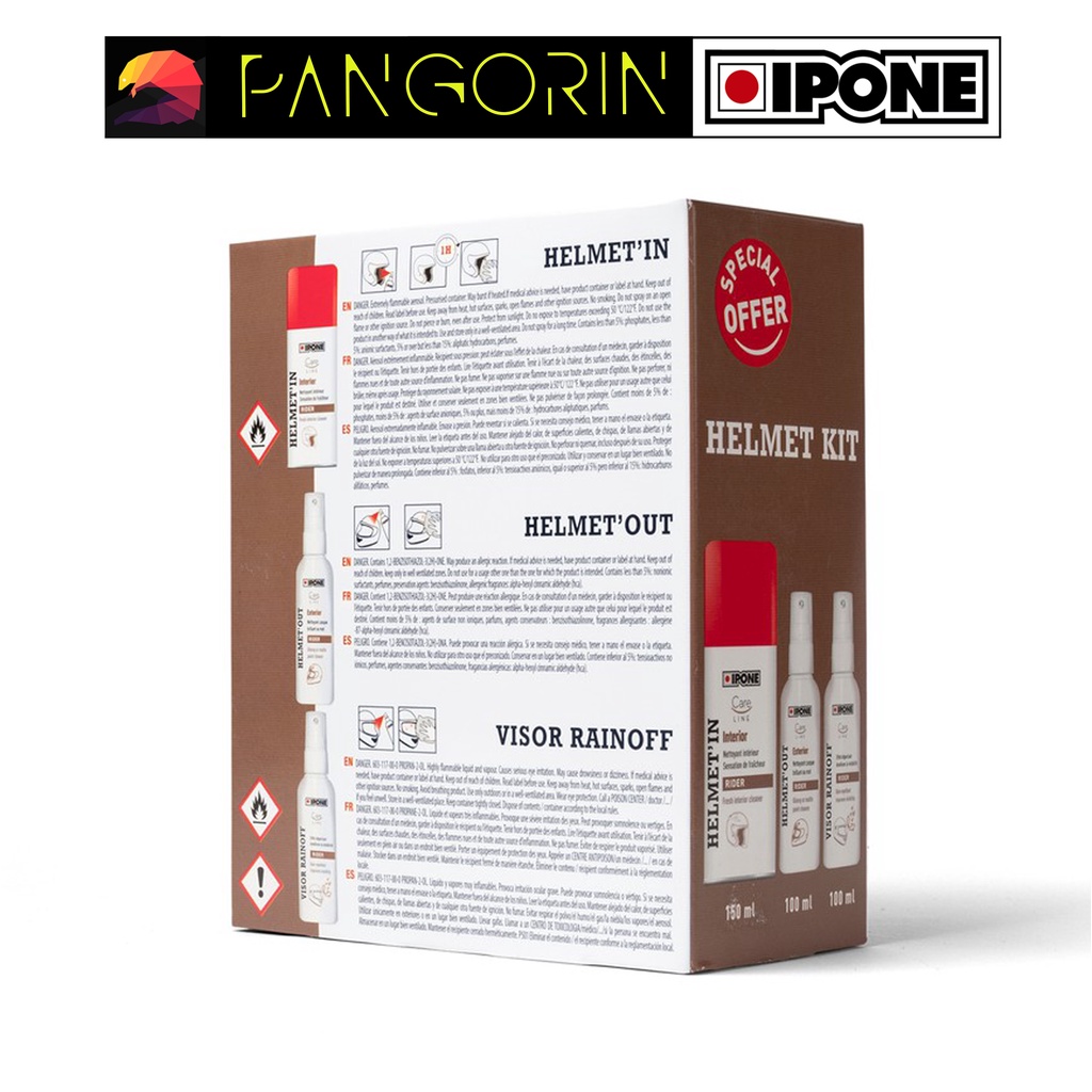 IPONE - Bộ Vệ Sinh Nón Bảo Hiểm - Helmet Kit