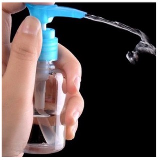 Chai chiết mỹ phẩm có vòi 100ml - Nhựa trong suốt