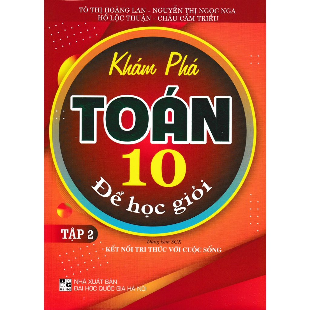 Sách Tham Khảo- Combo Khám Phá Toán 10 Để Học Giỏi (Dùng Kèm SGK Kết Nối) (Bộ 2 Cuốn) - HA