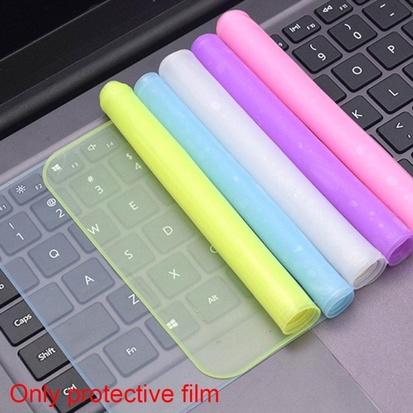 1 Tấm Lót Bàn Phím Máy Tính / Laptop Bằng Silicone Chống Nước / Bụi Bẩn Tiện Dụng