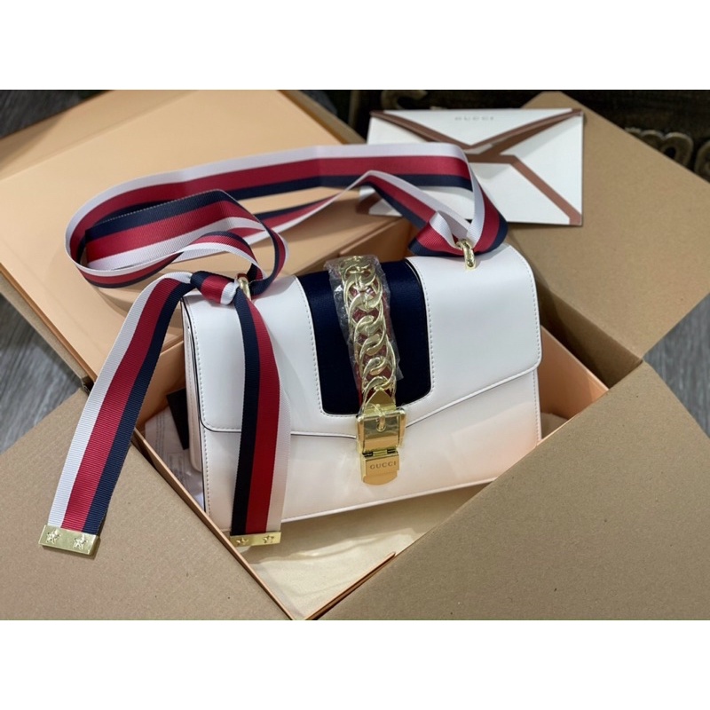Túi chữ G size 21 ,2 dây hàng cao cấp fullbox