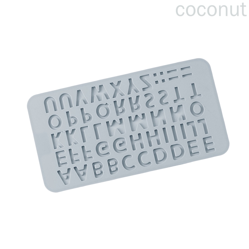 Khuôn Silicon Làm Bánh / Sô Cô La Hình Chữ Cái Capital