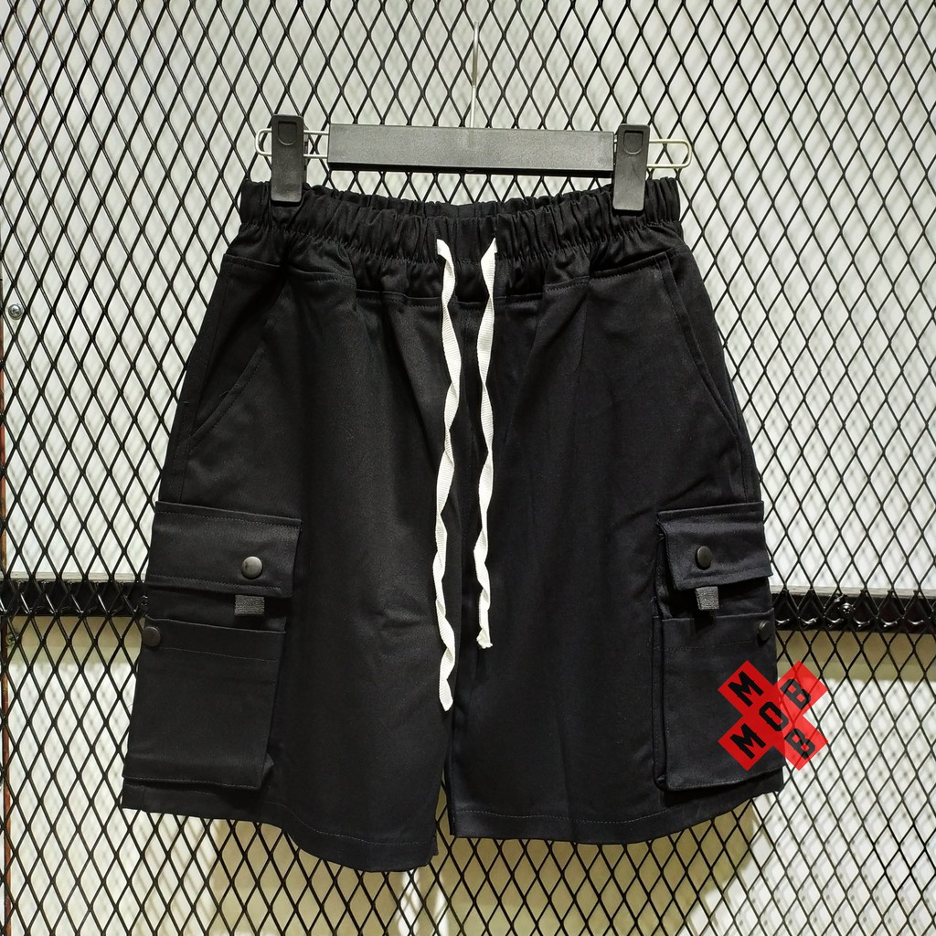 Quần short kaki unisex street style | BigBuy360 - bigbuy360.vn