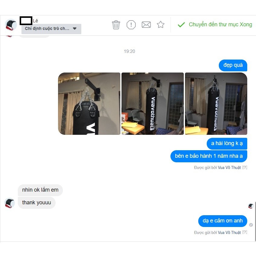 Vỏ bao cát dây xích 1m5 giá rẻ tập Boxing Muaythai Kickboxing