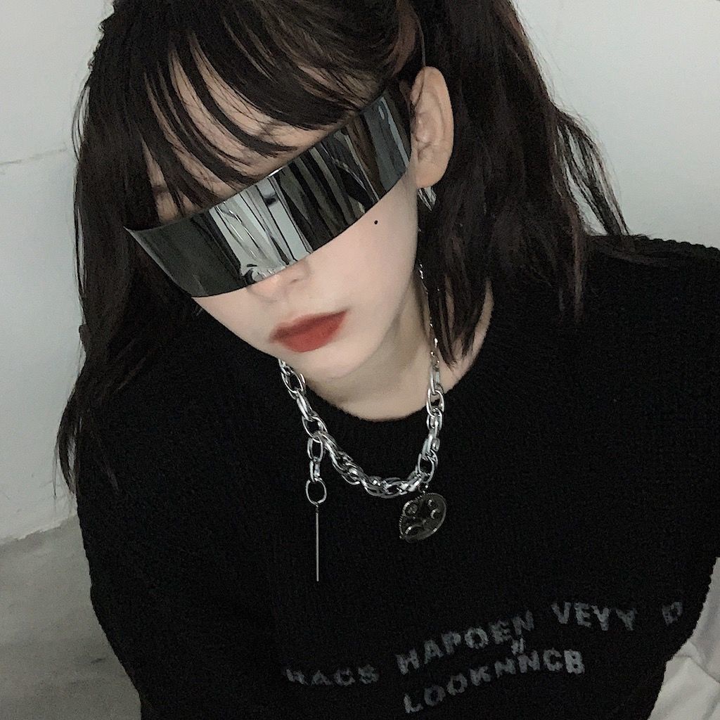 Mắt Kính Laser Phong Cách punk Thời Trang Cá Tính