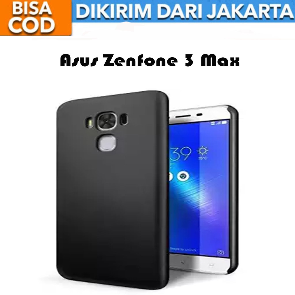 Ốp Điện Thoại Mềm Nhám Mỏng Màu Đen Cho Asus Zenfone 3 Max 5.2 Inch Zc520Tl