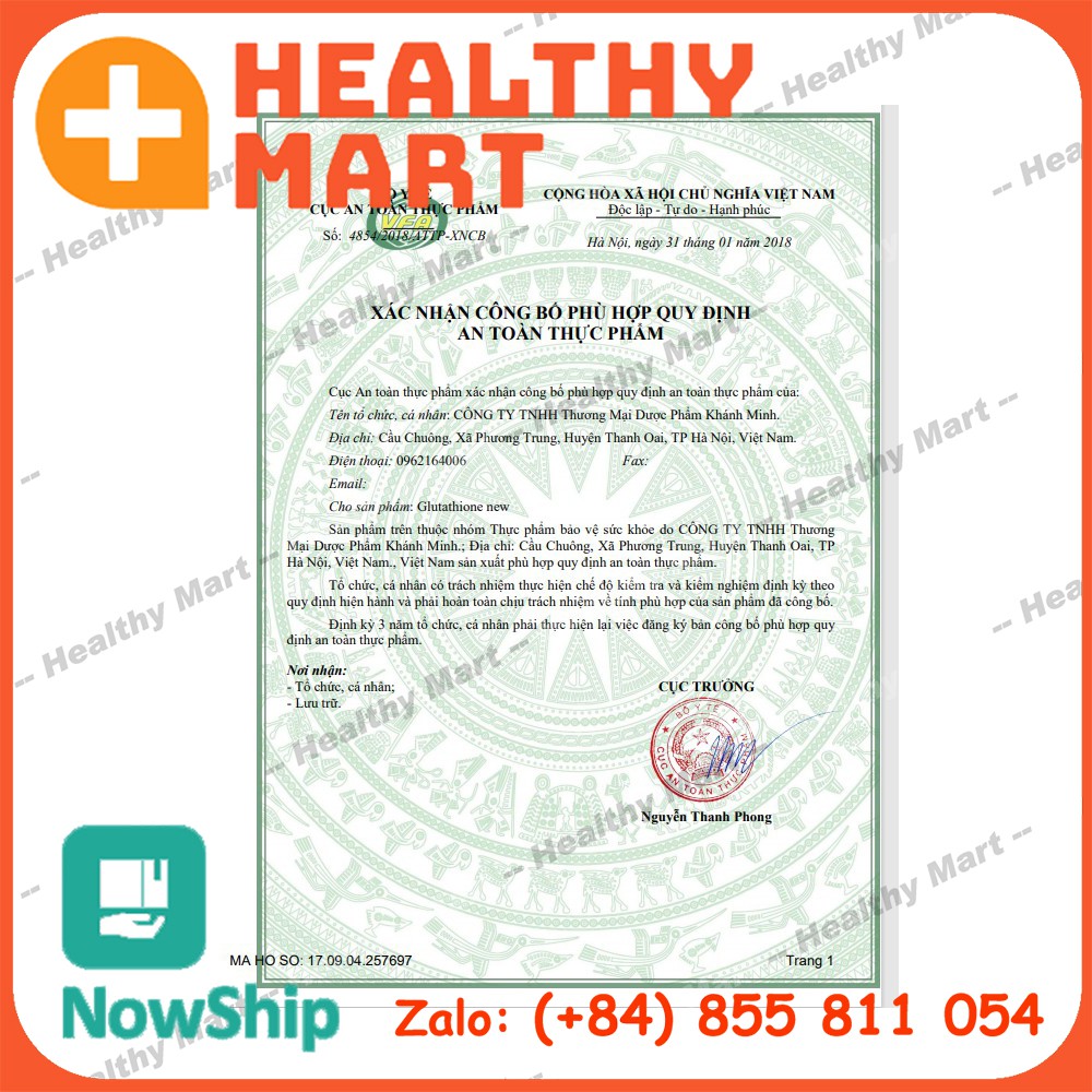✔️️️GLUTATHIONE 500+ Viên Uống Mờ Nám, Đẹp Da