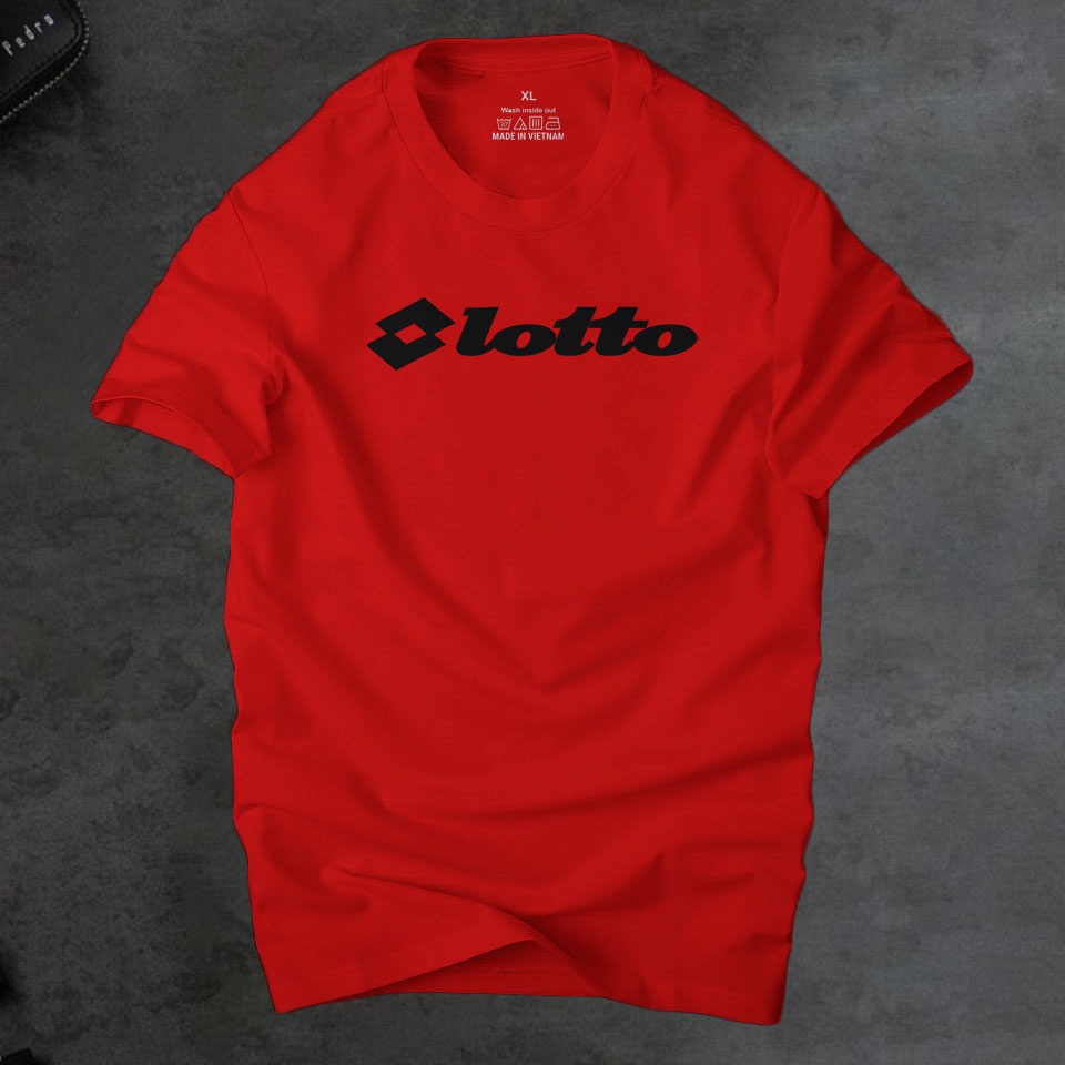 Áo thun nam cao cấp Lotto thời trang cá tinh , chất vải cotton co giãn 4 chiều thoáng mát | ursport