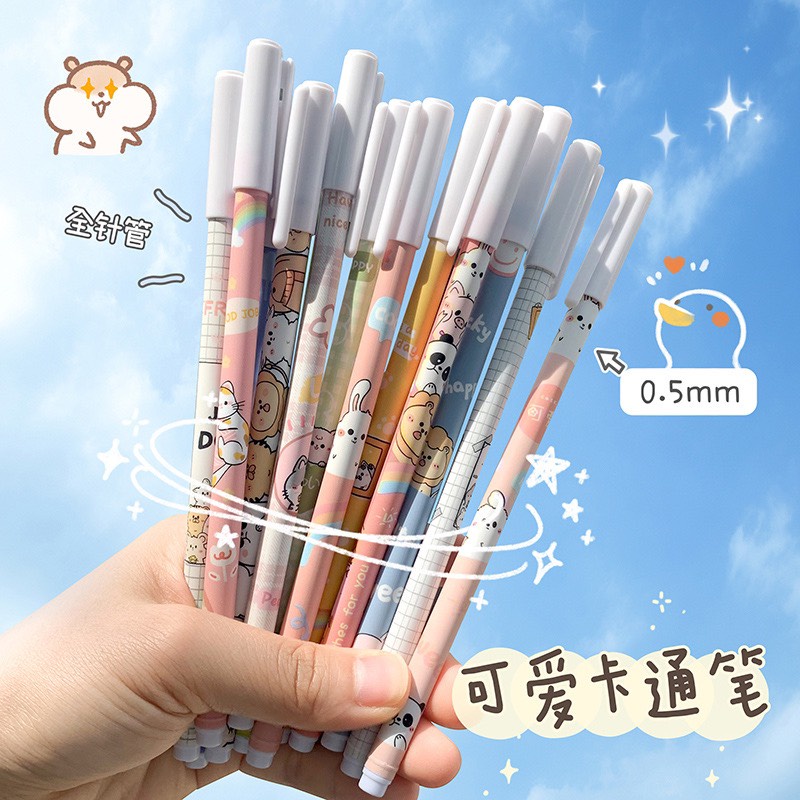 Bút mực gel ngòi 0.5mm sáng tạo hình dễ thương văn phòng phẩm siêu xinhh B26