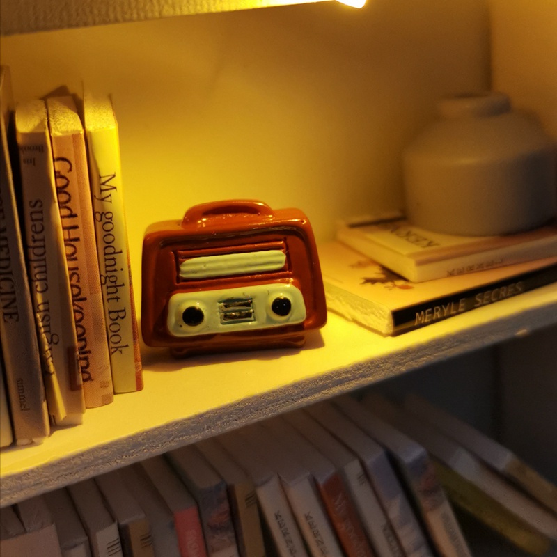 Mô Hình Trang Trí Để Bàn Phong Cách Retro Độc Đáo