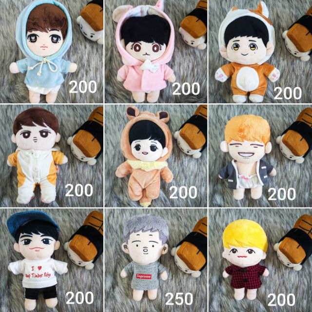 (CÓ SẴN) BÚP BÊ THẦN TƯỢNG KÈM OUTFIT DOLL BTS