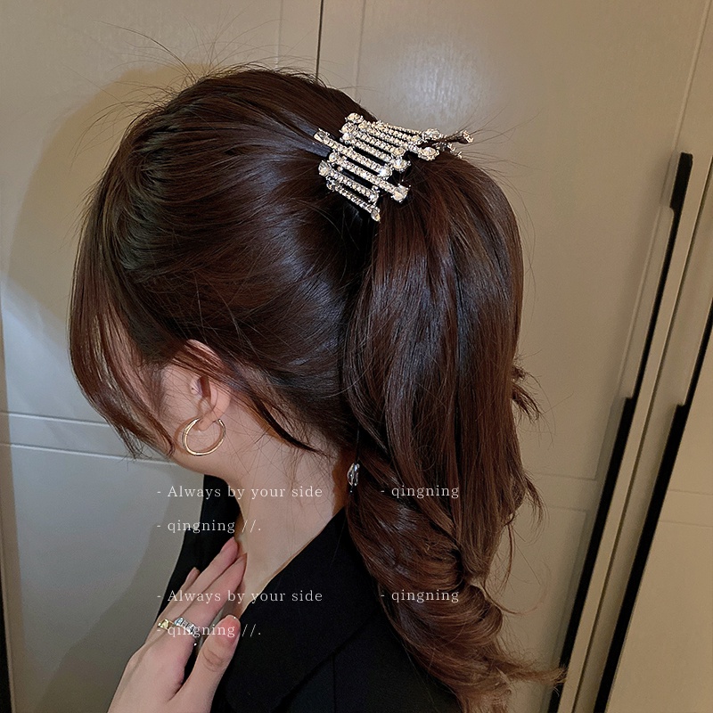 Dây Cột Tóc Đính Đá Pha Lê Kim Cương Hình Học Đa Năng Thời Trang Cho Nữ | BigBuy360 - bigbuy360.vn