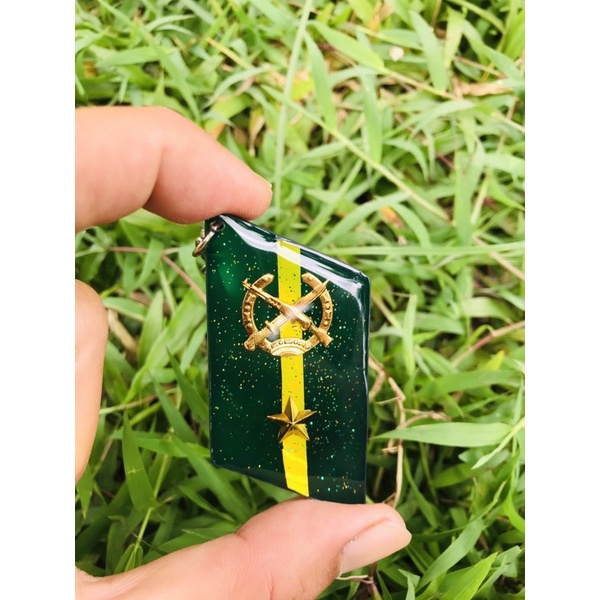 Móc khoá bộ đội resin quân hàm kết hợp