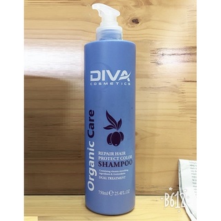 Dầu Gội Diva Xanh Organic Care Shampoo Thơm Mượt