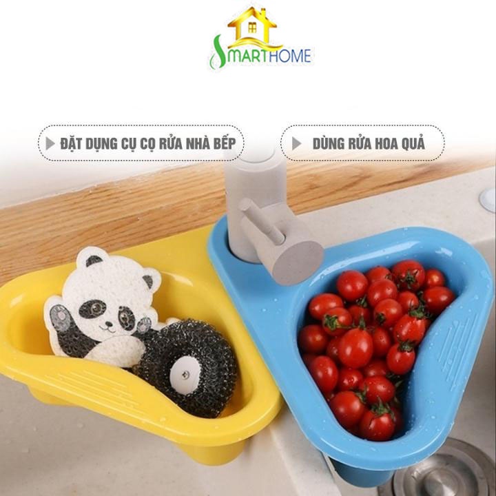 Khay Lọc Rác Gắn Vòi Rửa Bát Hình Thiên Nga Lọc Khay Đựng Đồ Đa Năng SMARTHOME SMH0000007