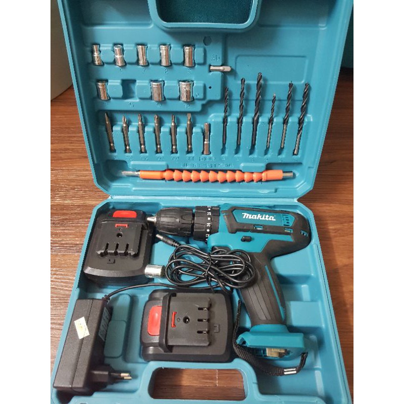 bộ máy khoan 21v chế độ bê tông full phụ kiện