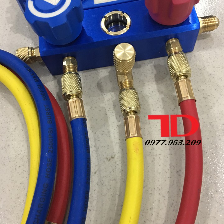 ĐỒNG HỒ GAS ĐÔI KHÔNG DÂY VALUE R410 - Bảo hành 12 tháng