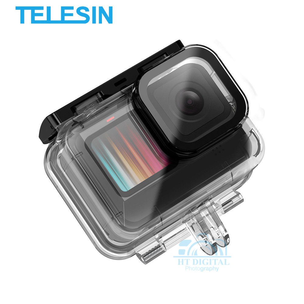 Vỏ Chống Nước GoPro 9 10 Telesin Chính Hãng - Case Bảo Vệ Máy Quay Phim GoPro Hero 9 Hero 10