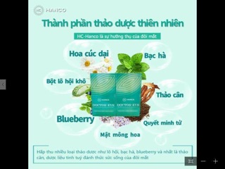 Thảo dược đắp mắt tăng thị lực