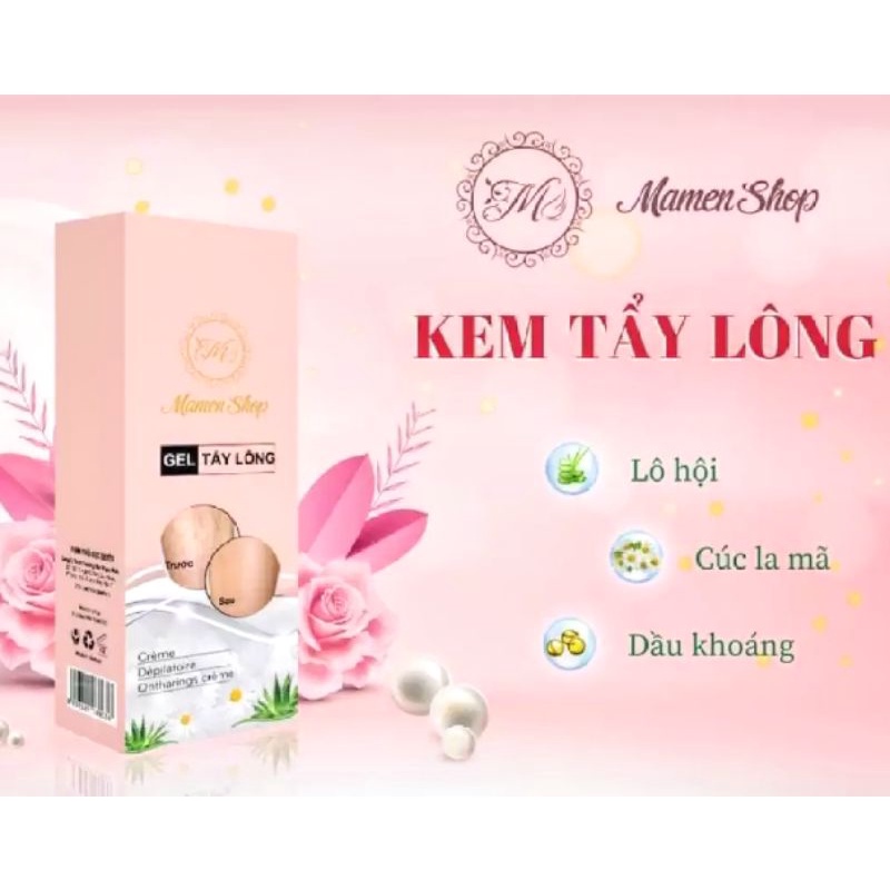CHAI KEM TẨY LÔNG RÂU TOÀN THÂN NAM VÀ NỮ TẨY SẠCH KHÔNG ĐAU SE KHÍT CHÂN LÔNG CHO LÀN DA TRẮNG MỊN ĐẸP