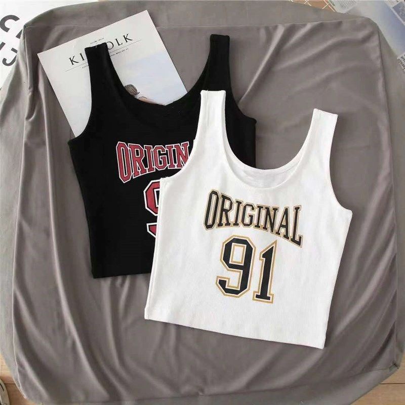 Áo Ba Lỗ Dáng Ôm Ngắn Thời Trang Dành Cho Nữ | BigBuy360 - bigbuy360.vn