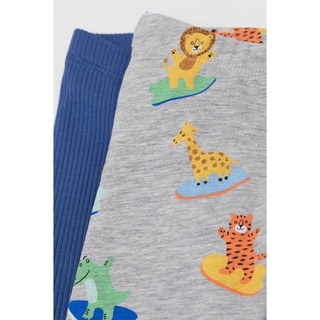 Set 2 quần thun cotton bé trai