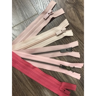 20~39cm -Dây kéo YKK,OBO, IDEAL,XBL cho áo khoác, dây kéo túi xách, thủ công loại tốt hàng vnxk