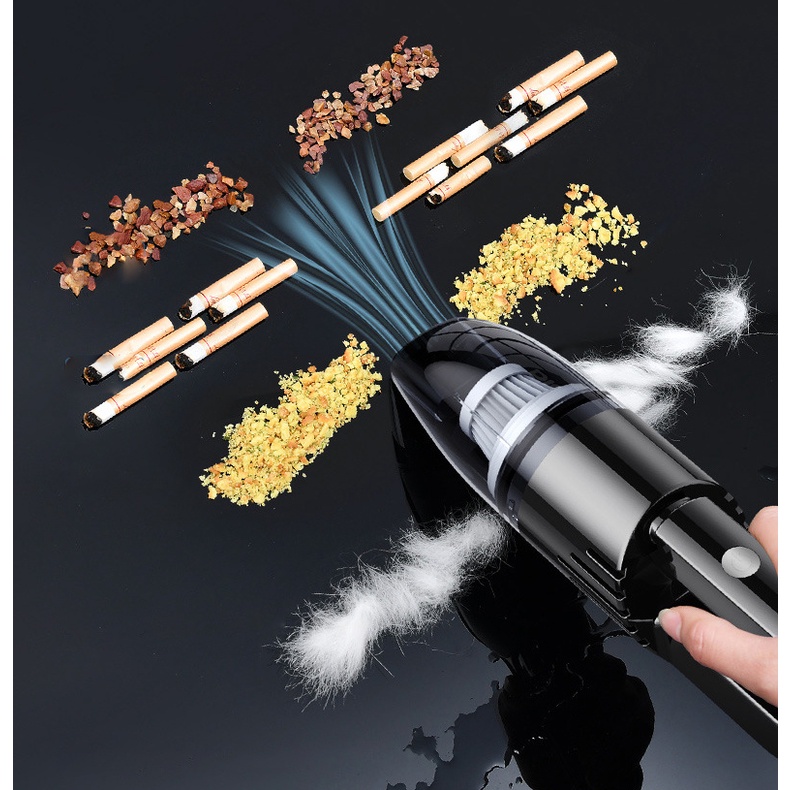 MHB 4, Máy hút bụi cầm tay mini không dây , vệ sinh bàn phím , hút bụi giường, ô tô , máy hút bụi xe hơi