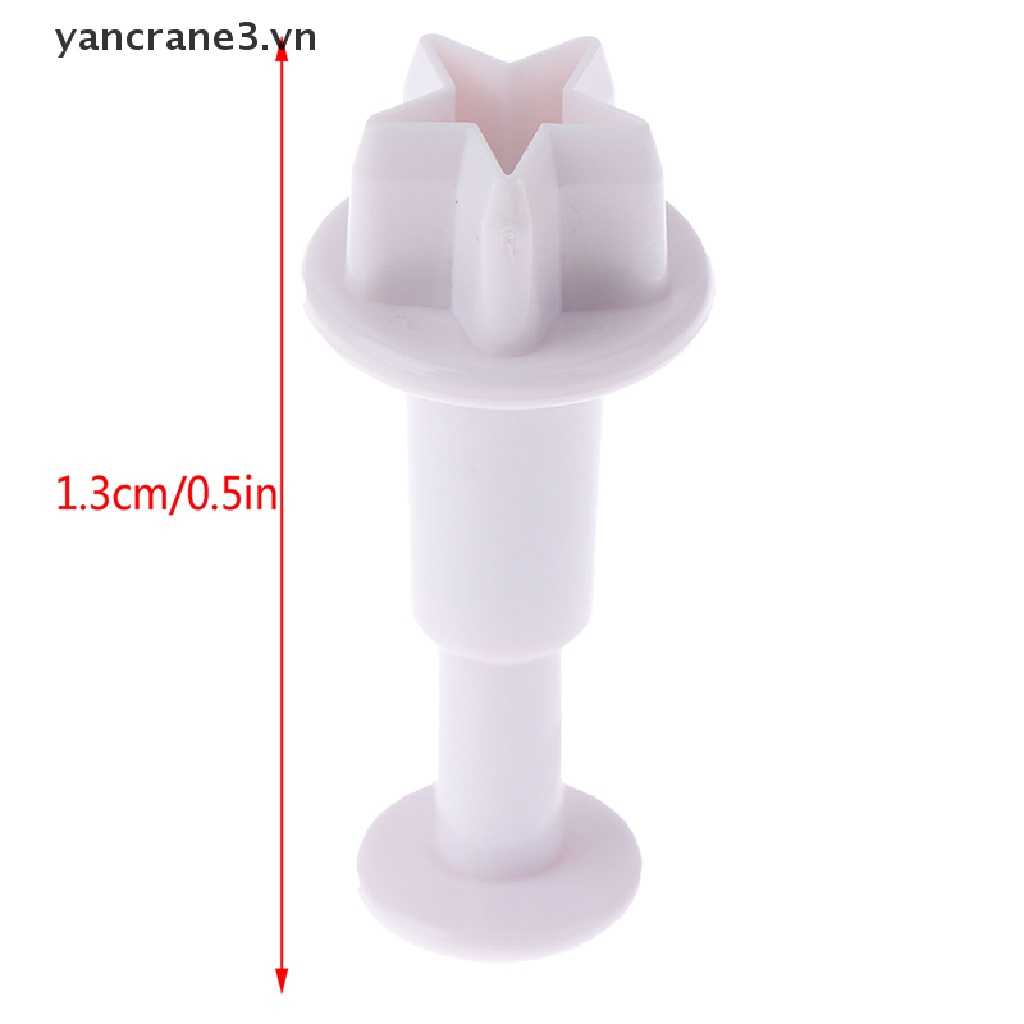 Khuôn cắt trang trí bánh kẹo mềm/ bánh quy tạo hình hoa cho giáng sinh