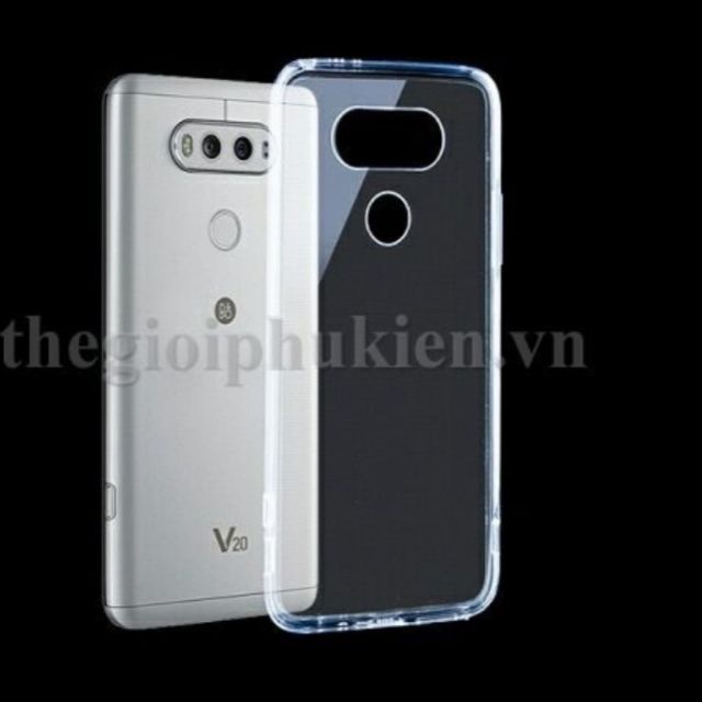 Ốp lưng dẻo silicon LG V20 siêu mỏng trong suốt