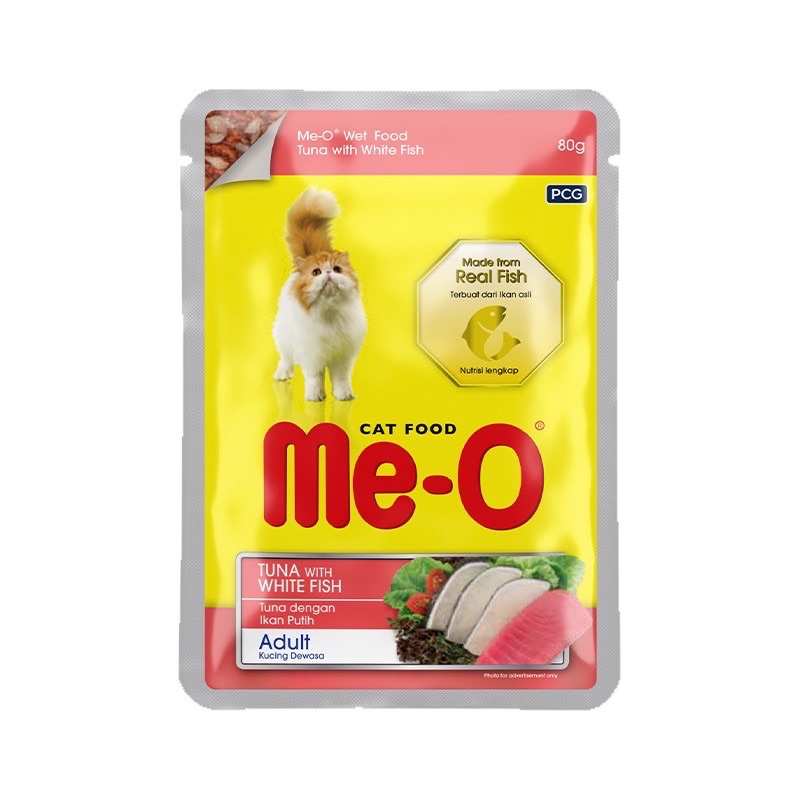 Pate Cho Mèo Pate Me-O 80g Đủ Vị