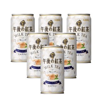 Lốc 6 lon Trà Sữa đậm vị trà Kirin Milk Tea lon 185g nội địa Nhật