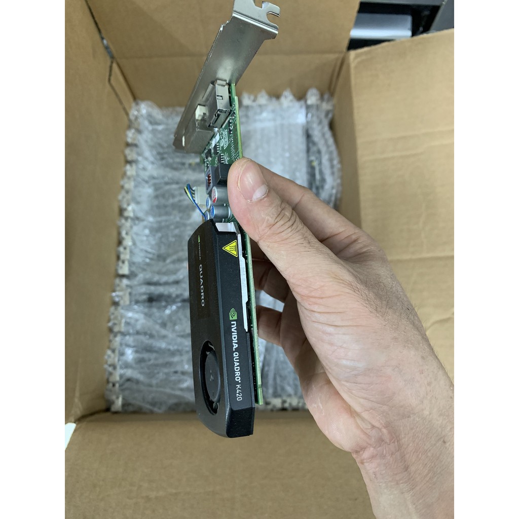 Cạc màn hình VGA Quadro K420 2G / DDR3 / 128 Bit chuyên đồ họa