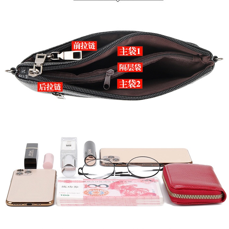 Túi Da Đeo Chéo Đựng Điện Thoại Phong Cách Hàn Quốc Thời Trang Cho Nữ