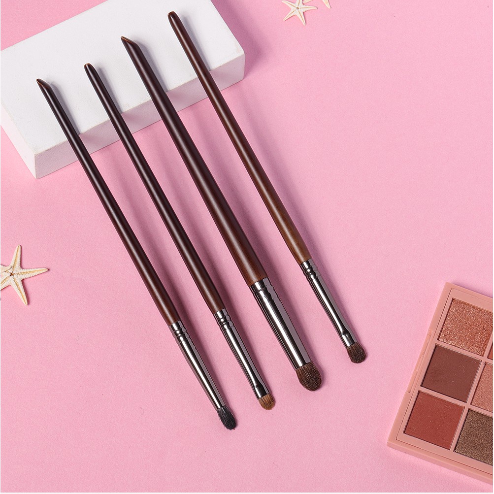 Bộ 4 cọ trang điểm OVW XQ14192023 hỗ trợ đánh bóng mắt