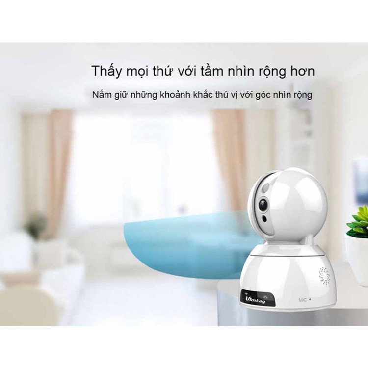 Camera IP Wifi - VIMTAG CP2 - công nghệ USA -Hãng phân phối chính thức