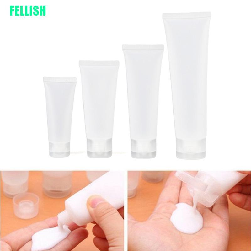 (Hàng Mới Về) Tuýp Rỗng Đựng Mỹ Phẩm Bằng Nhựa Tiện Dụng