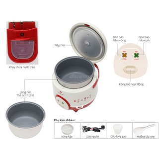 Nồi cơm điện HappyCook 1.2L HC-120