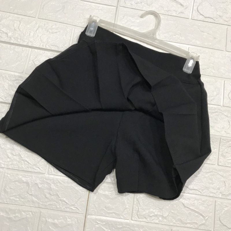 Quần short nữ giả váy _ Quần váy nữ xếp ly thời trang _ Quần short kaki nữ