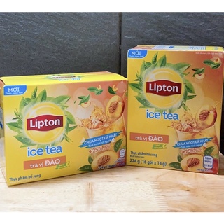 Trà Lipton Ice Tea vị Đào (14g*16gói)