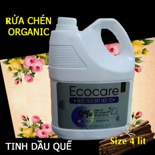 Nước rửa chén hữu cơ quế 4lit ecocare khuyến mãi lớn