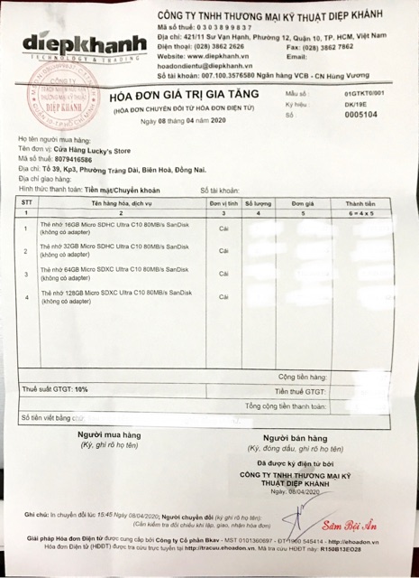 THẺ NHỚ 64GB SANDISK CHÍNH HÃNG | BigBuy360 - bigbuy360.vn