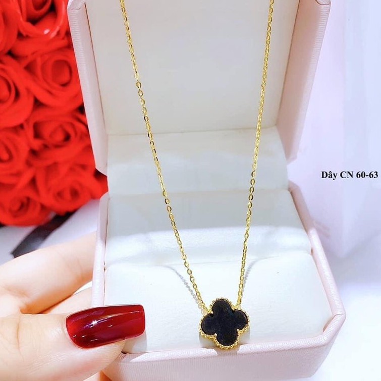 Dây chuyền cỏ 4 lá may mắn