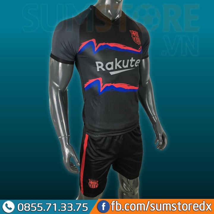 Đồ Đá Banh Barca Đen 2019 Mới Nhất