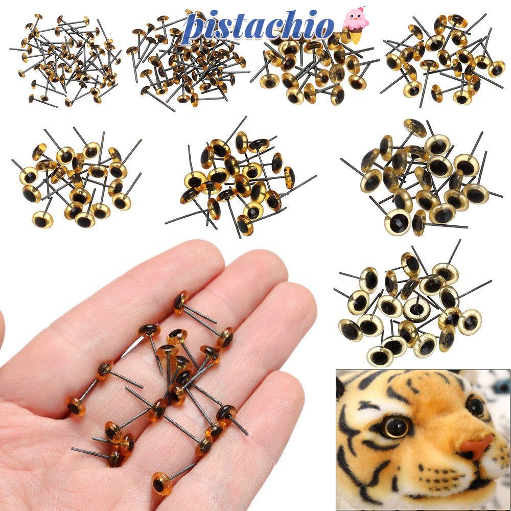 Set 20/50 mắt thủy tinh trong suốt trang trí thú nhồi bông cỡ 3/4/5/6/7/8/9/10/11/12mm DIY