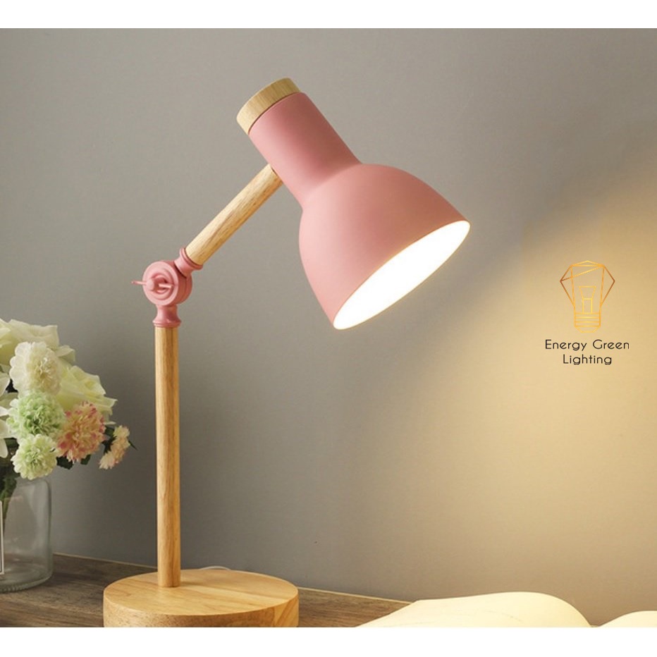 [Nhiều mẫu] Đèn Học, Đèn Để Bàn Làm Việc Vintage Energy Green Lighting DB-3046 - Điều Chỉnh Góc Chiếu Sáng 3